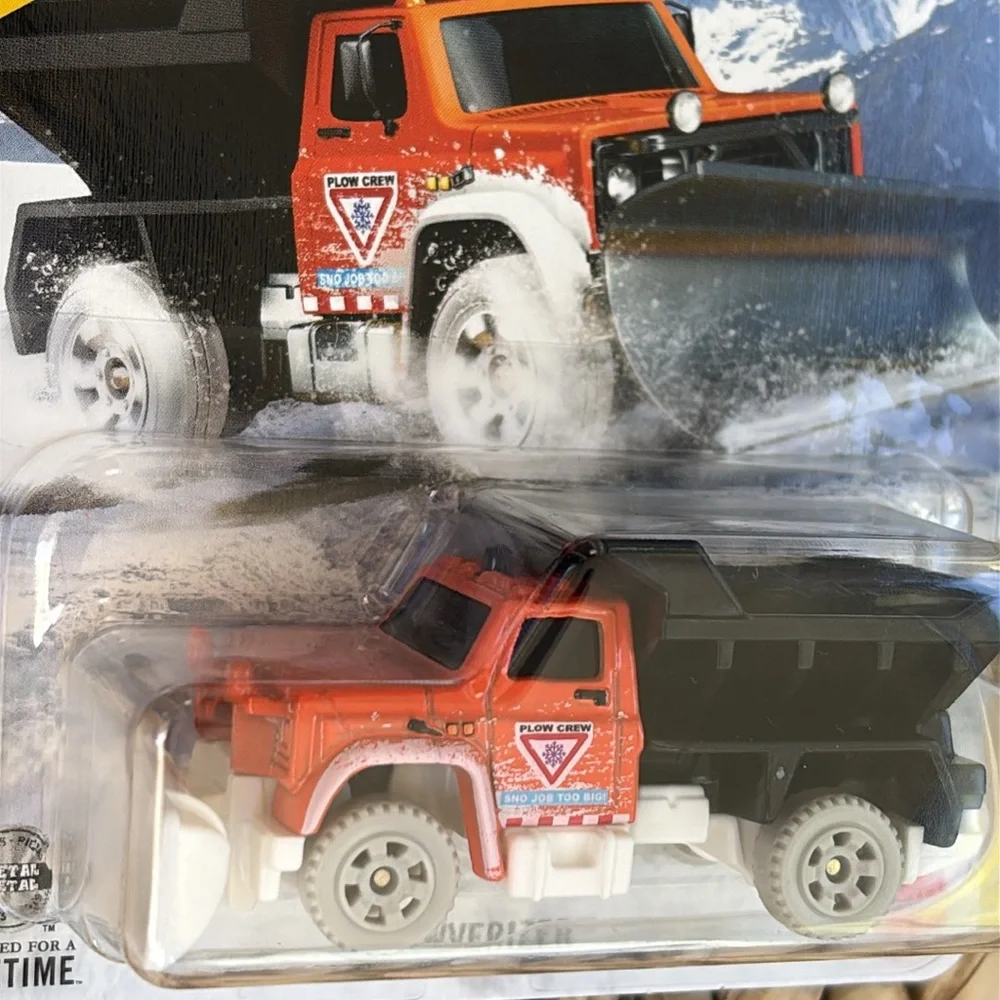 Matchbox Diecast Plowerizer Toy Snow Plow Dump Truck MB